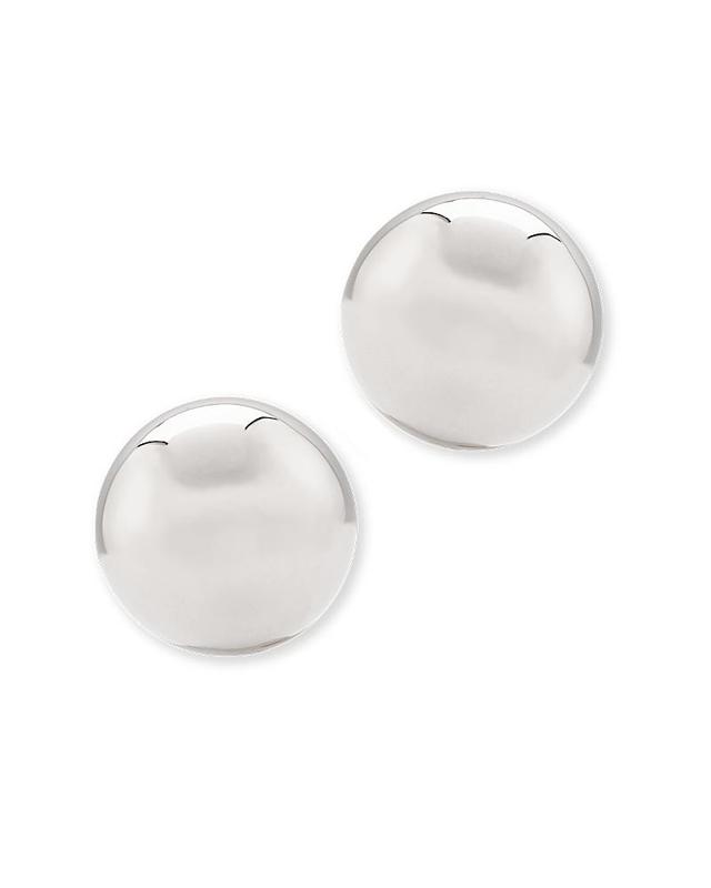 Saks Fifth Avenue Made in Italy Saks Fifth Avenue Women's 14K White Gold Studs  - female - Size: one-size Product Image