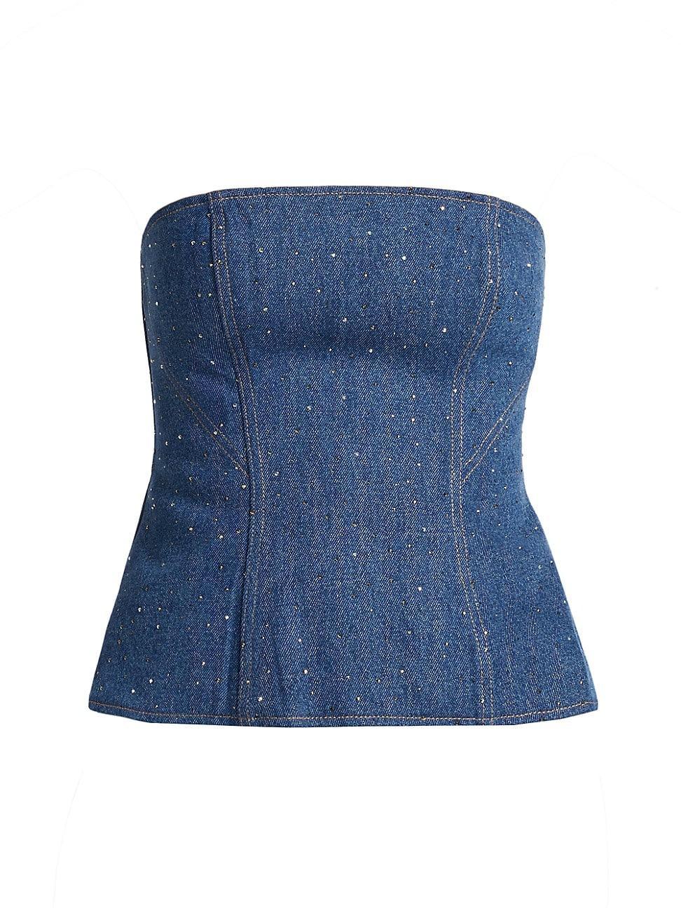 Womens Juno Denim Top Product Image