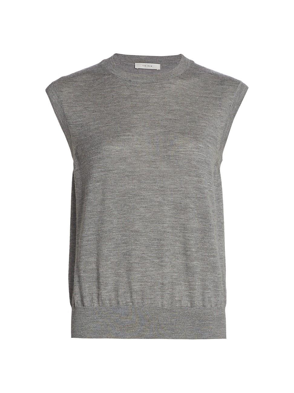 The Row Balham Spring Cashmere Sleeveless Sweater Product Image