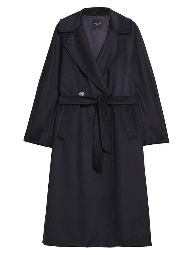 Womens Resina Belted Wool Coat Product Image