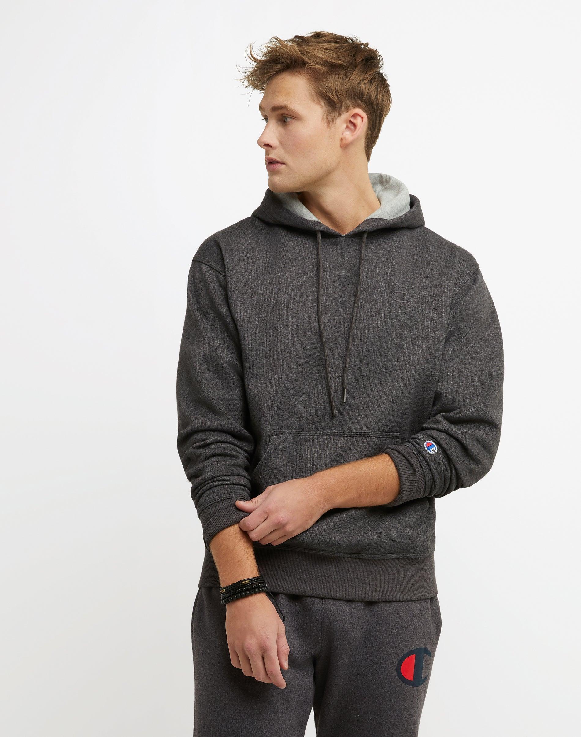 Champion Powerblend(r) Fleece Pullover Hoodie (Sandalwood ) Men's Sweatshirt Product Image