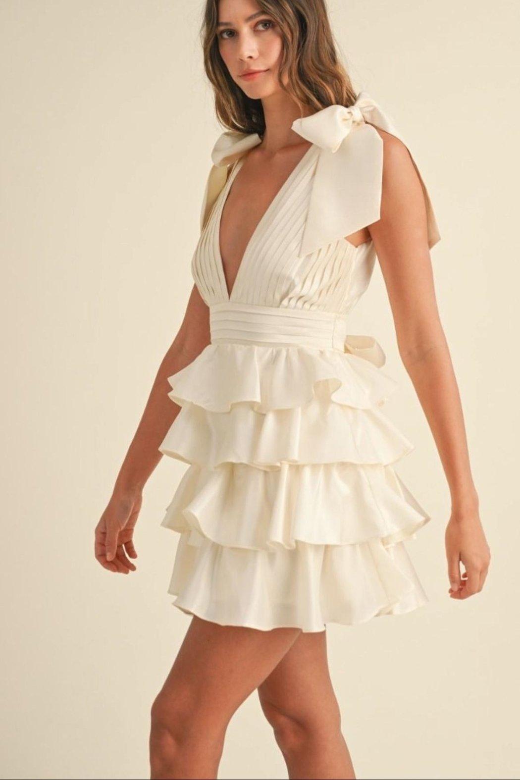 Tiered Mini Dress Product Image