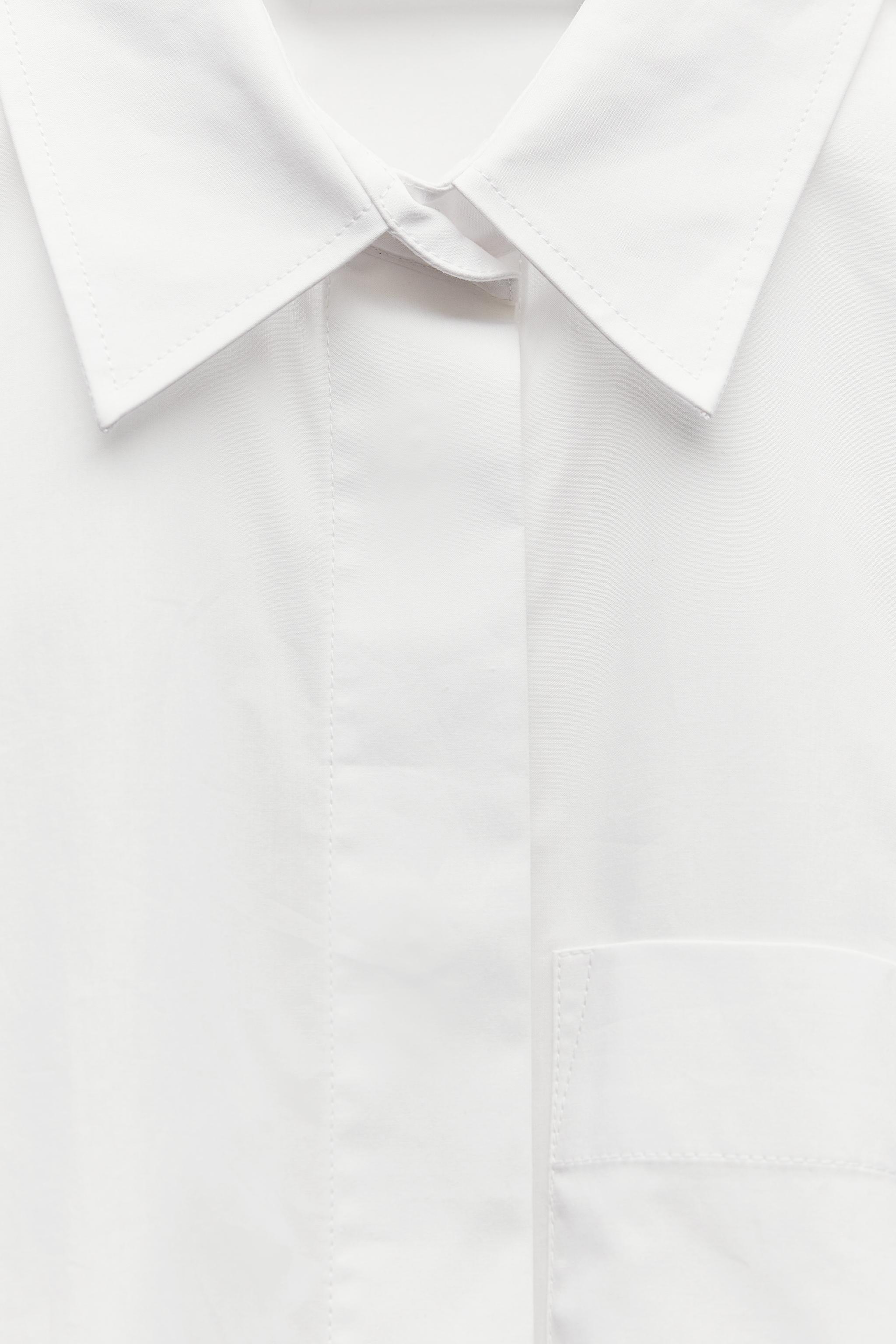 POPLIN POCKET SHIRT Product Image