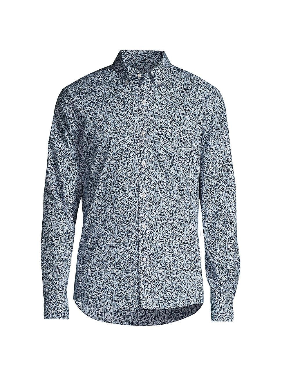 Mens Branch Floral Button-Down Shirt Product Image