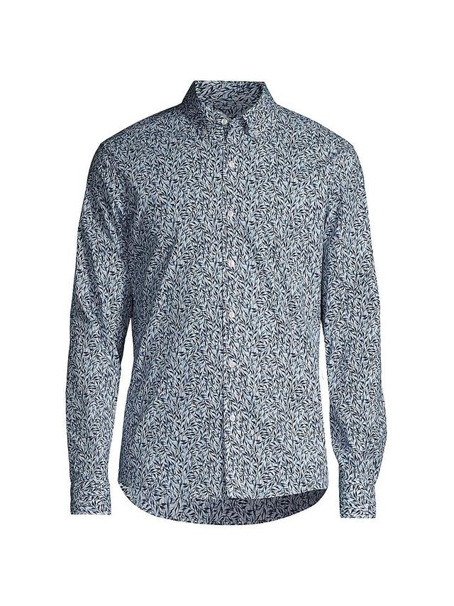 Mens Branch Floral Button-Down Shirt Product Image