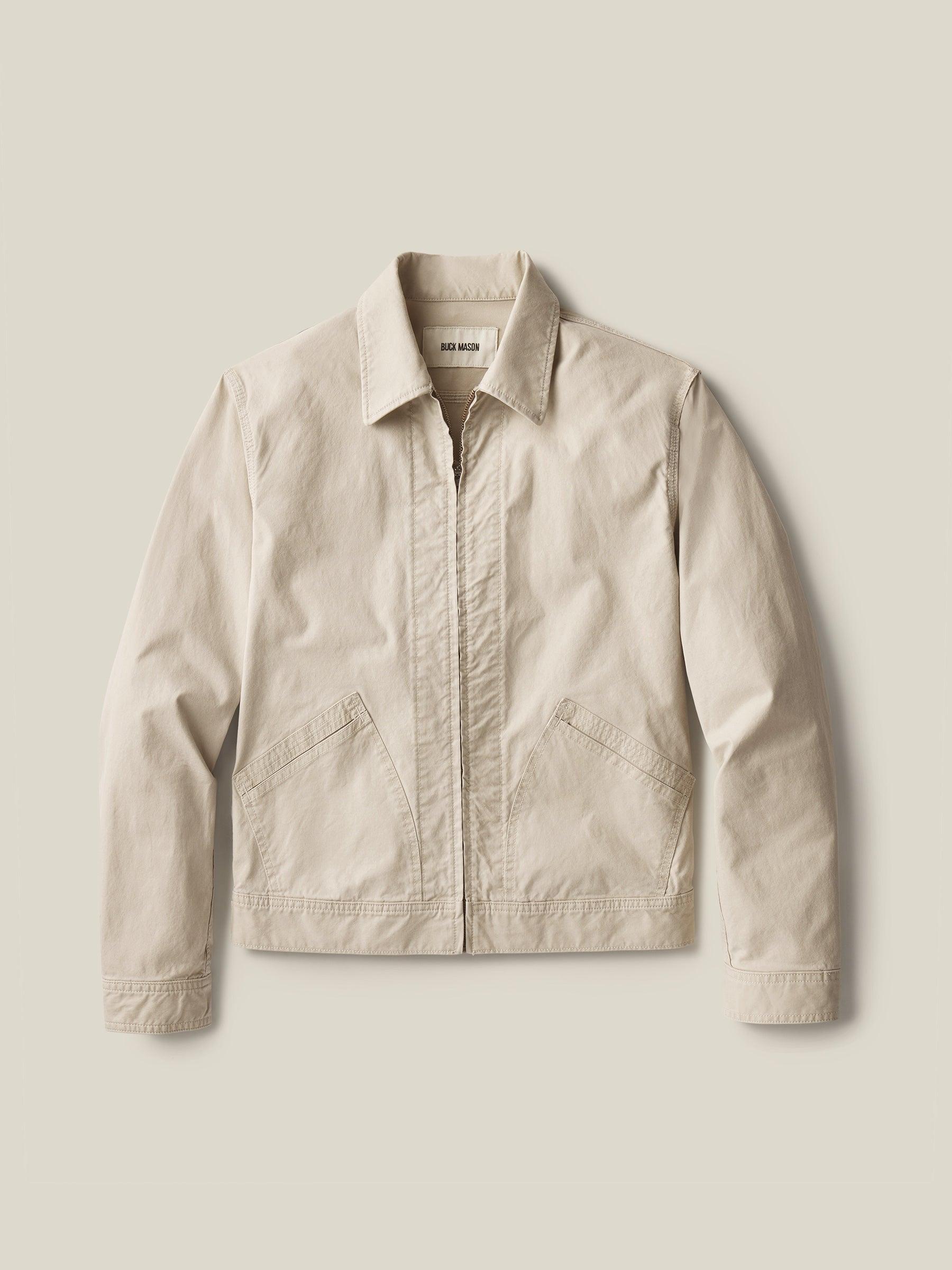 Sand Craftsman Canvas Rider Jacket Product Image