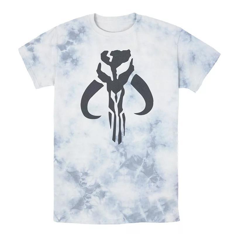 Mens Star Wars The Mandalorian Mythosaur Skull Logo Tee, Boys Product Image