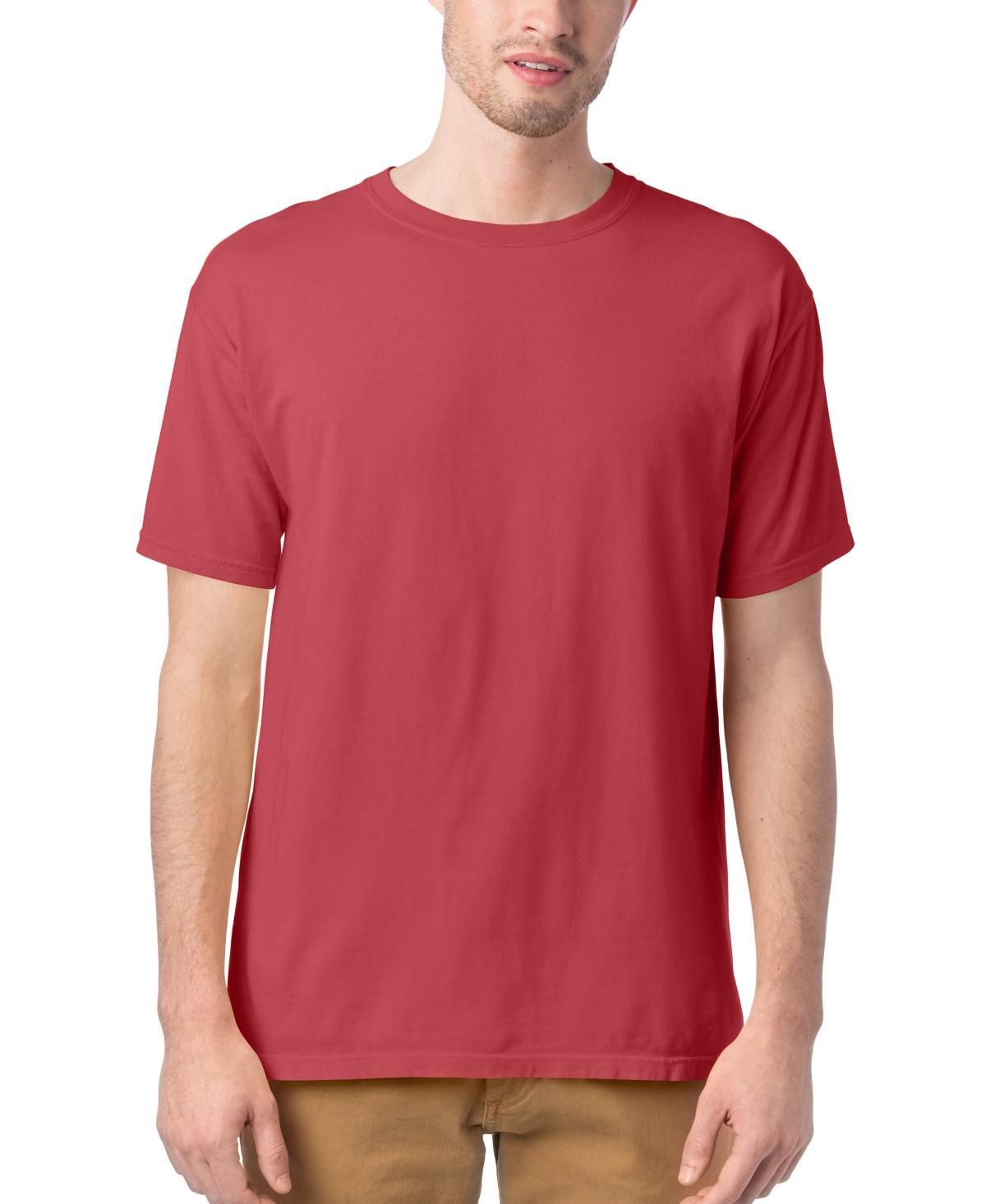 Hanes Mens Garment Dyed Cotton T-Shirt Spanish Moss 2XL Product Image