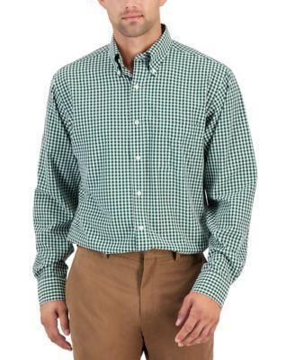 Club Room Mens Regular Fit Traveler Dress Shirt, Created for Macys Product Image