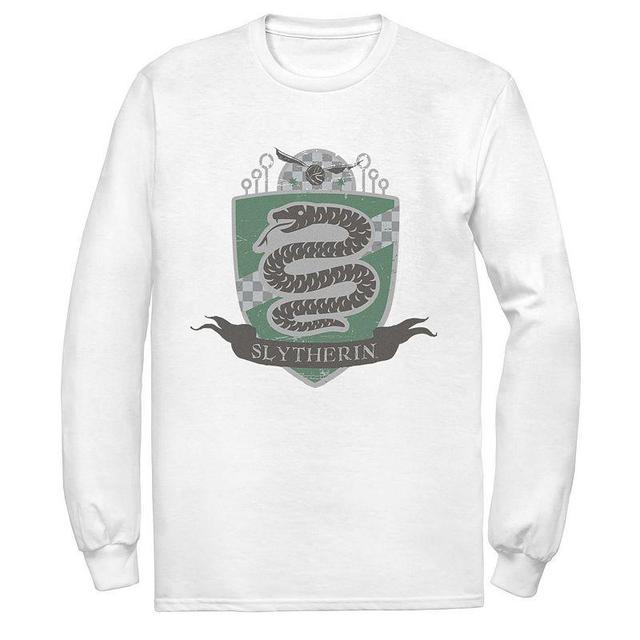 Mens Harry Potter Slytherin Quidditch Shield Tee Product Image