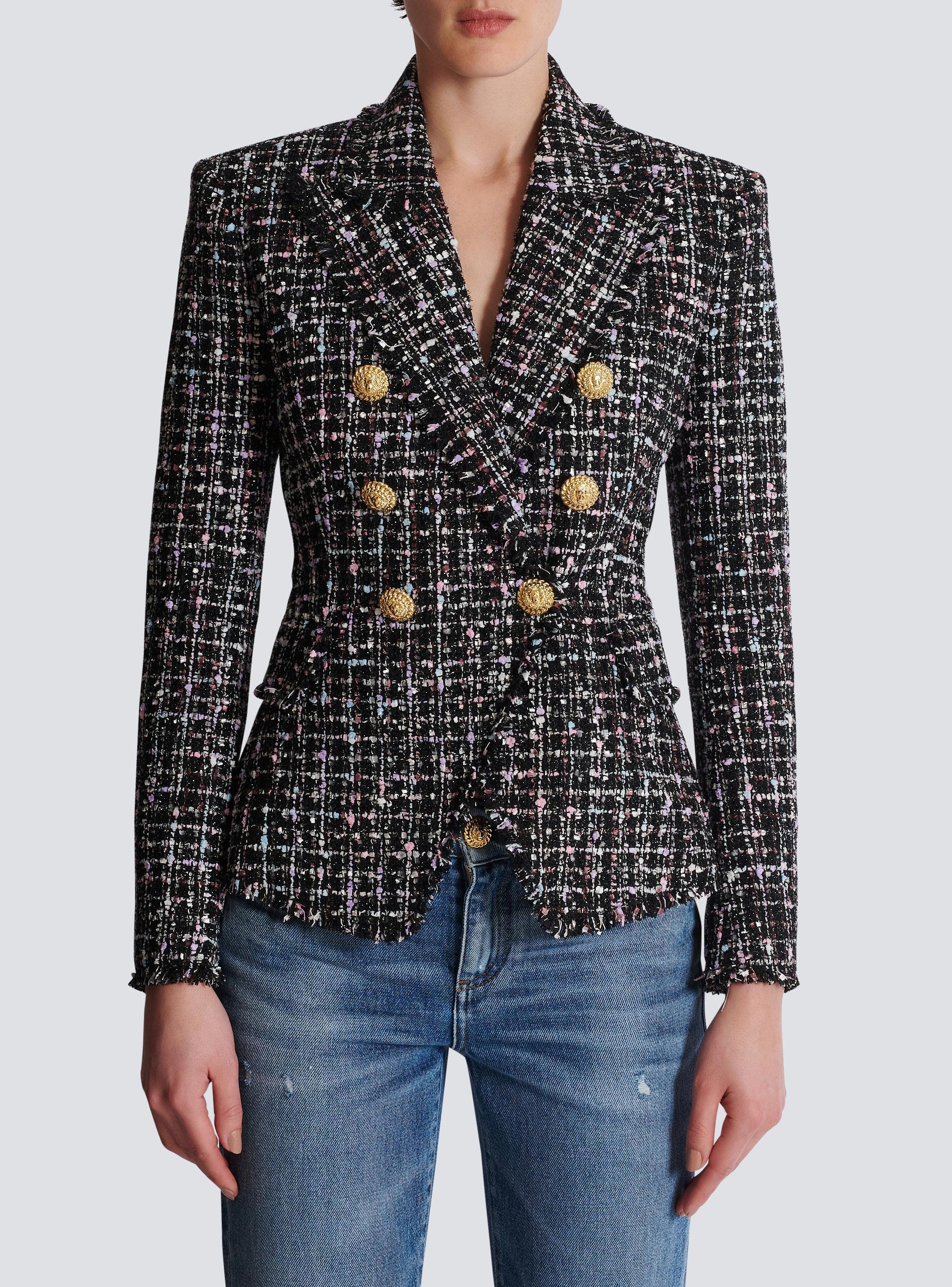 6-button tweed jacket Product Image