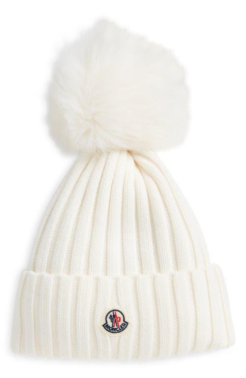 Moncler Wool Ribbed Pom-Pom Hat Product Image