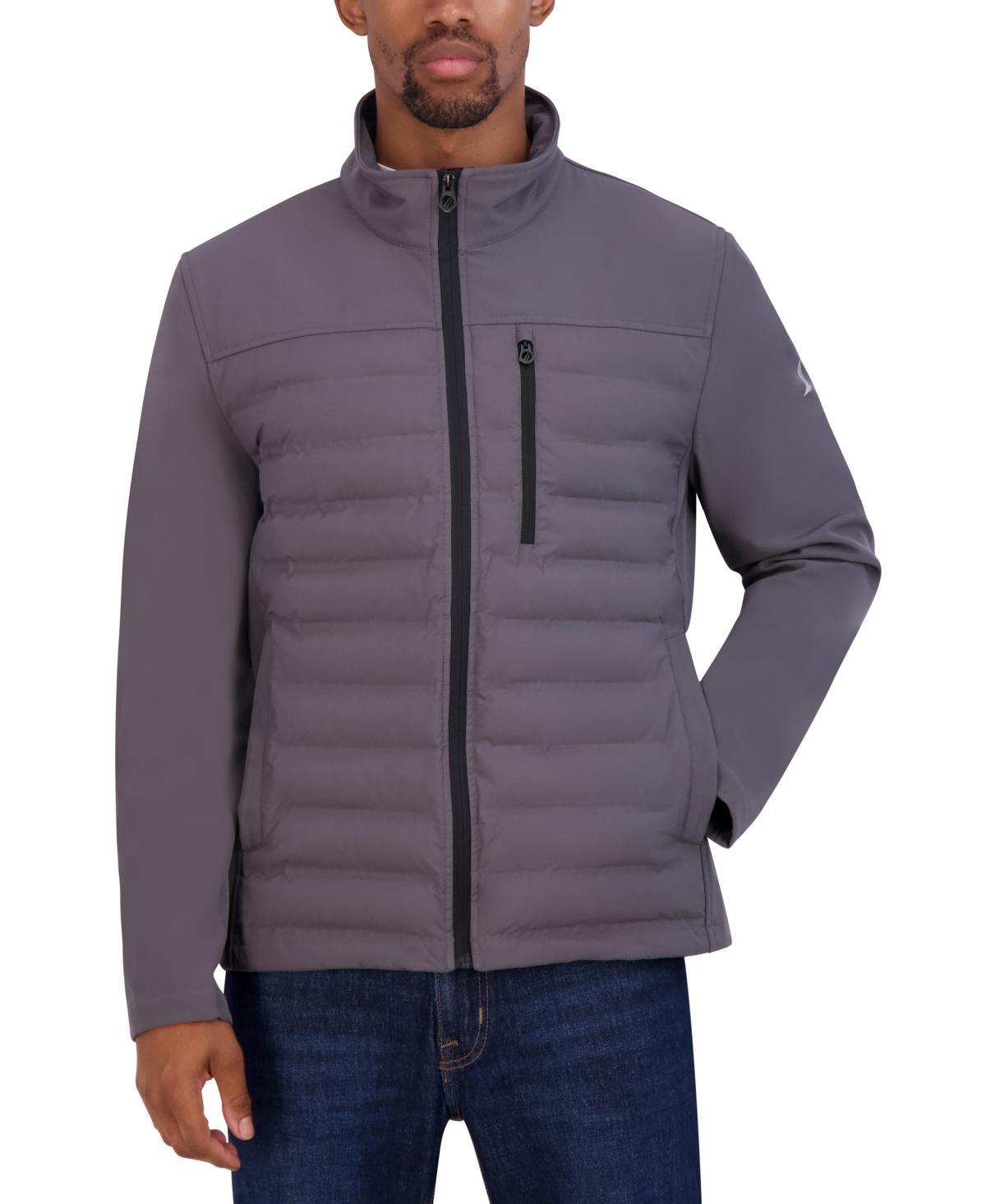 Nautica Mens Tech Shell Hybrid Jacket Product Image