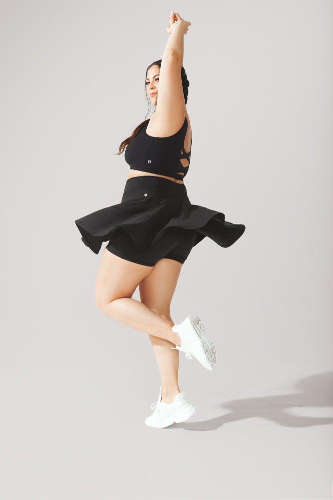 Twirl Skort - Black Product Image