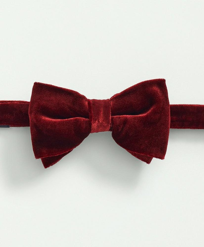 Silk Blend Velvet Bow Tie Product Image