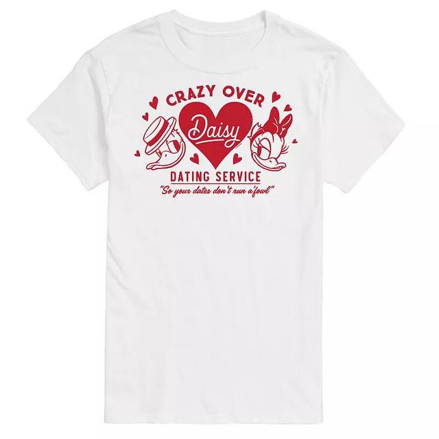 Disneys Mens Crazy Over Daisy Graphic Tee Product Image