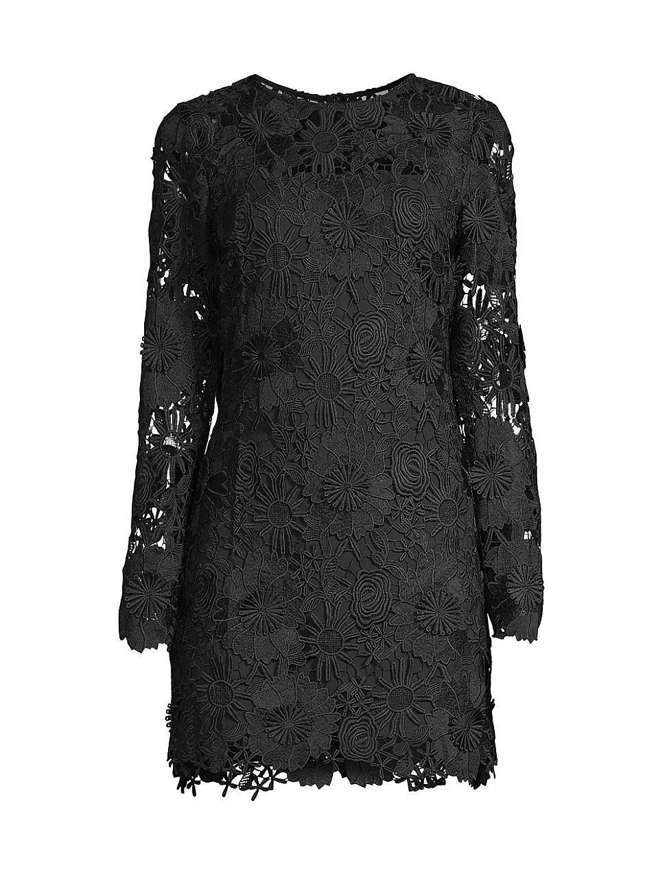 Womens Nessa 3D Lace Minidress Product Image