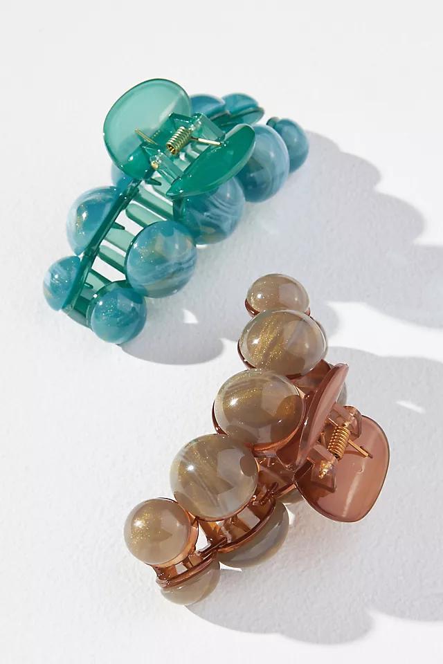 Resin Sphere Hair Claw Clips, Set of 2 Product Image