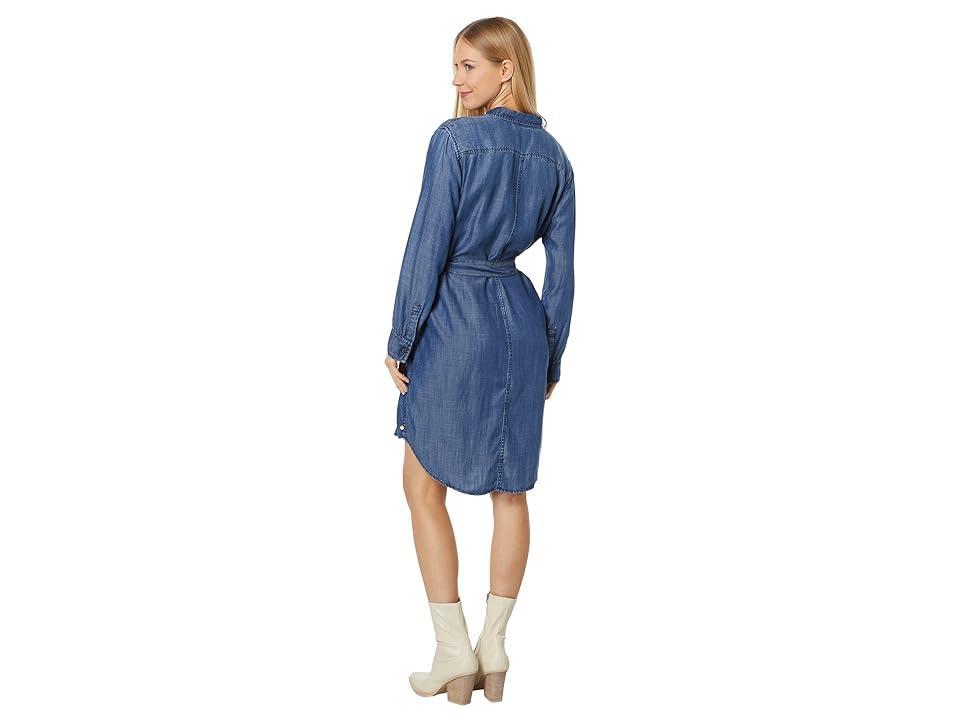 Hatley Riley Shirtdress (Maritime Denim Wash) Women's Clothing Product Image