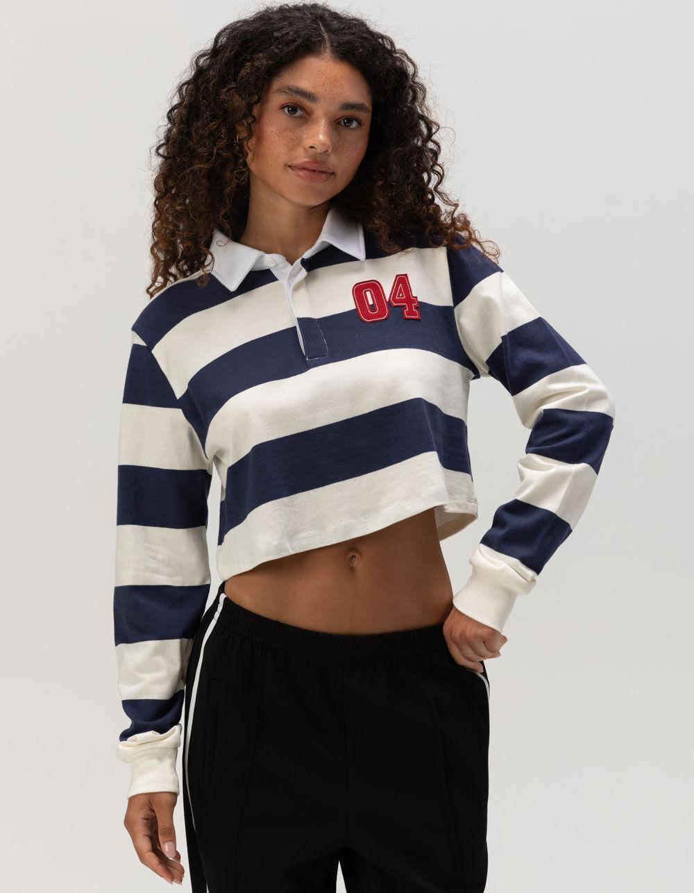 RSQ Womens 04 Long Sleeve Polo Product Image