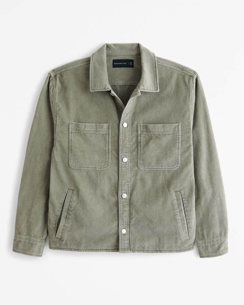 Corduroy Shirt Jacket Product Image