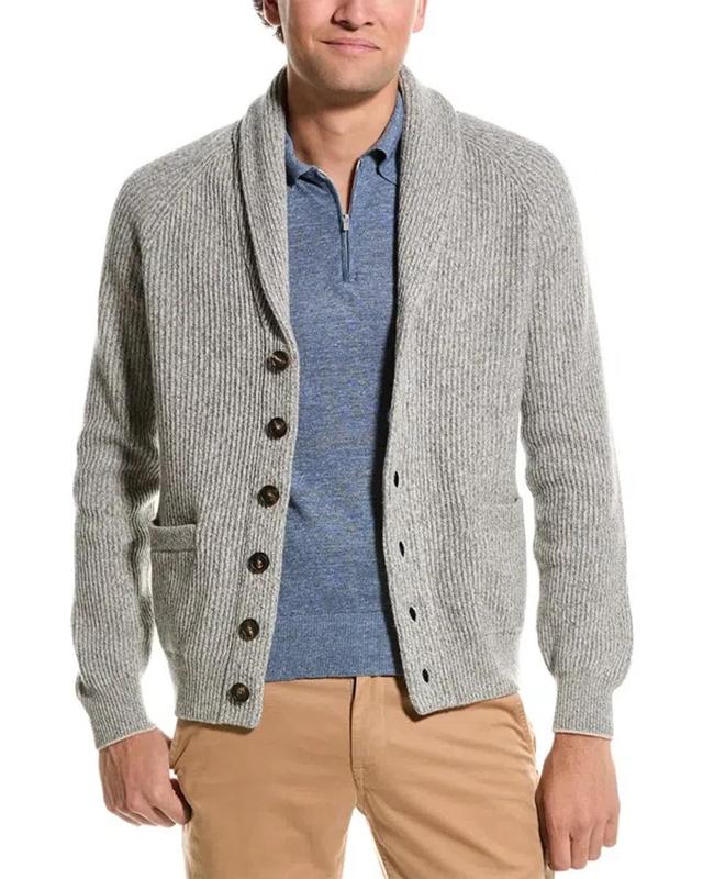 Wool & Cashmere-blend Sweater In Gray Product Image