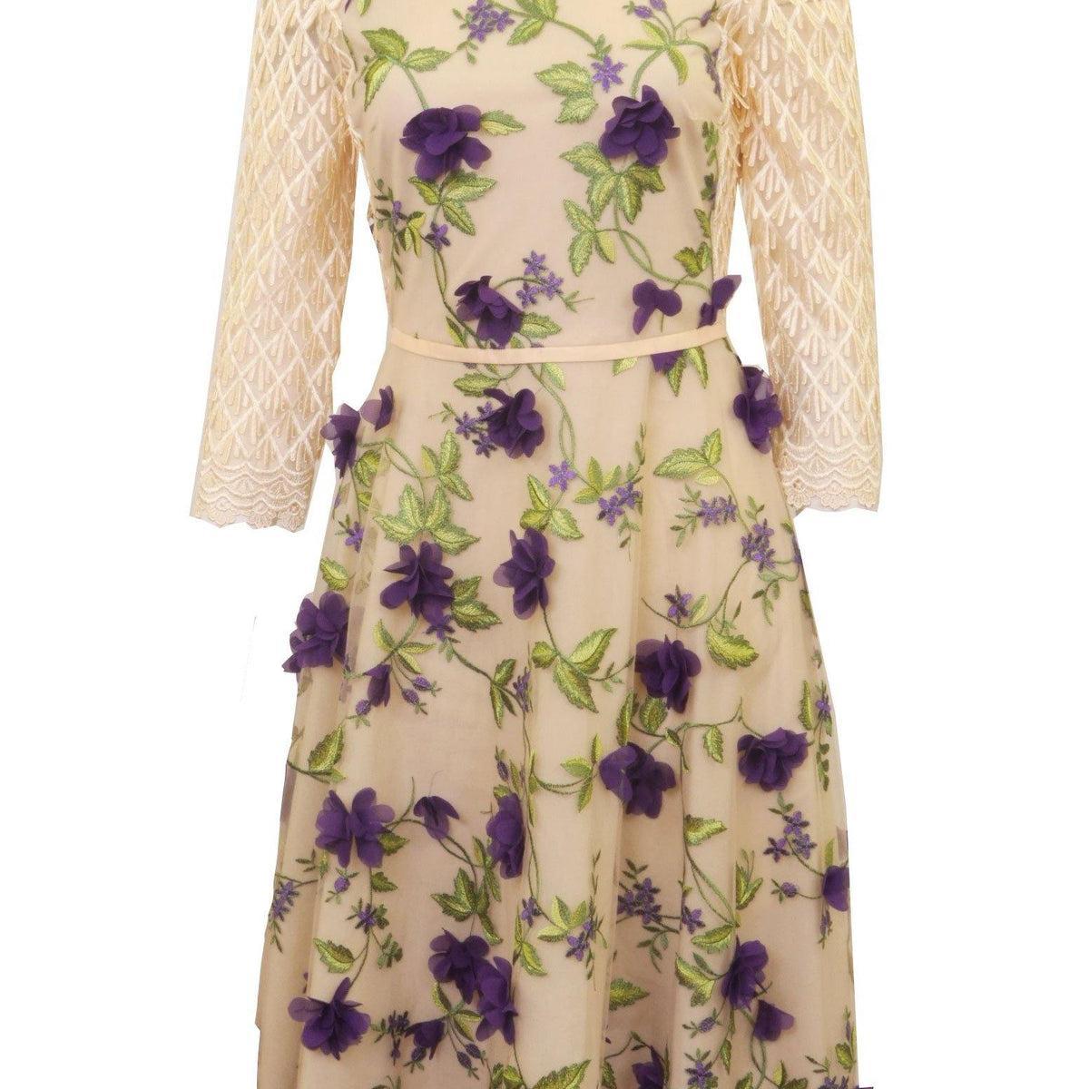 Womma Floral Applique Dress Product Image