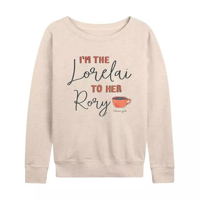 Womens Gilmore Girls Im The Lorelai Lightweight French Terry Sweatshirt Brown Product Image