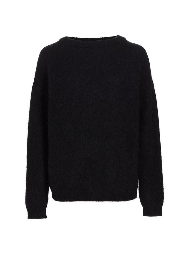 Womens Dramatic Mohair-Blend Sweater Product Image