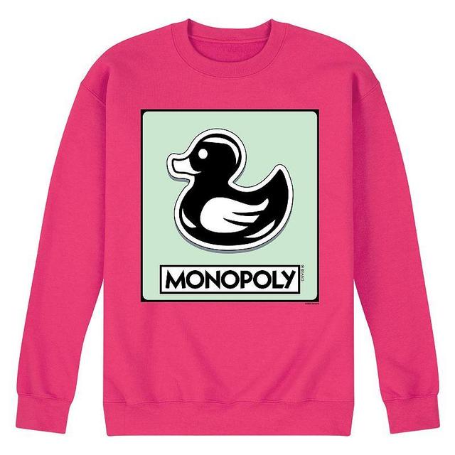 Mens Monopoly Duck Token Fleece Sweatshirt Product Image