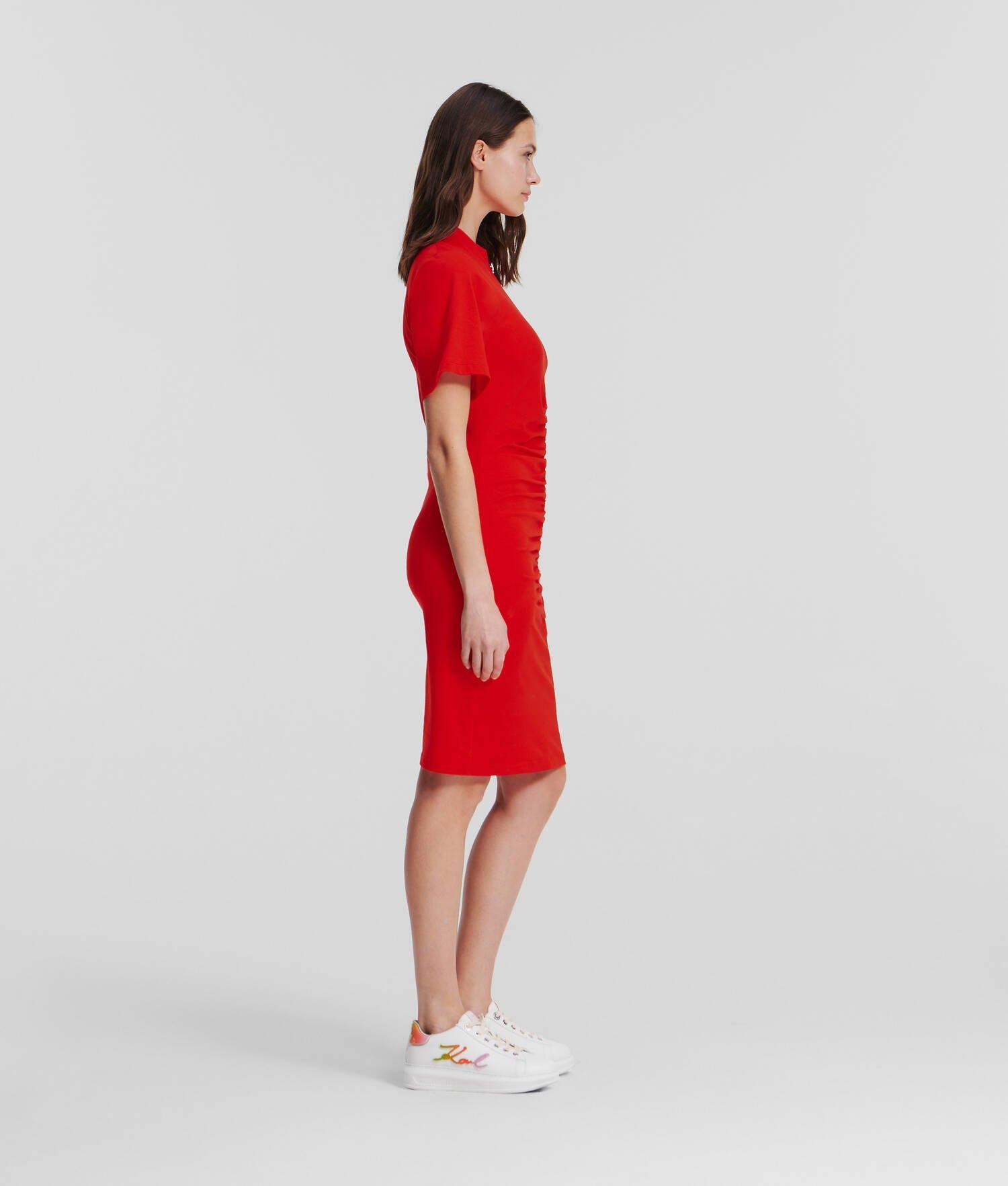 RUCHED T-SHIRT DRESS Product Image