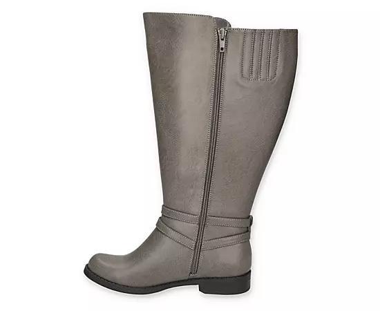 Easy Street Womens Bay Plus Wide Calf Riding Boot Product Image