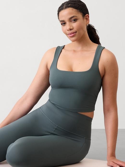 Transcend Square Neck Crop Bra A-C Product Image