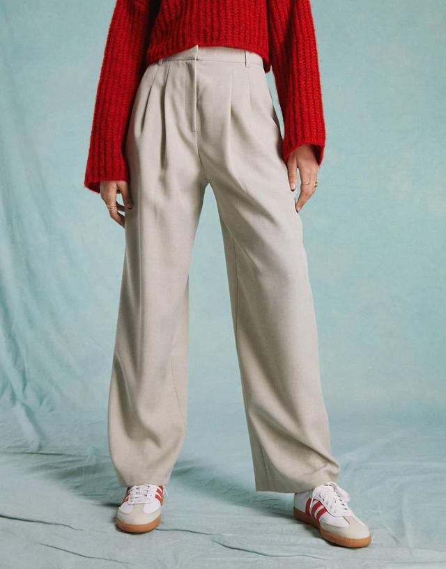 Miss Selfridge wide leg tailored pants Product Image