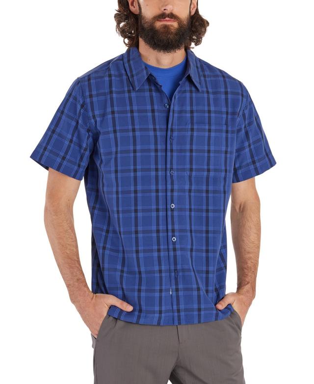 Marmot Mens Eldridge Classic Plaid Button-Up Short-Sleeve Shirt Product Image