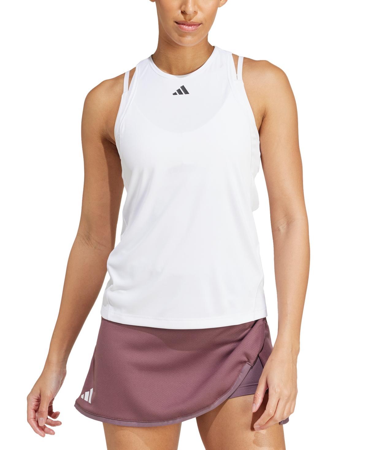 adidas Womens Tennis Club Slim Racerback Tank Top Product Image