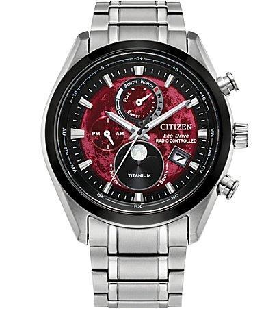 Citizen Mens Eco-Drive Water Resistance 100 Titanium Bracelet Watch Product Image