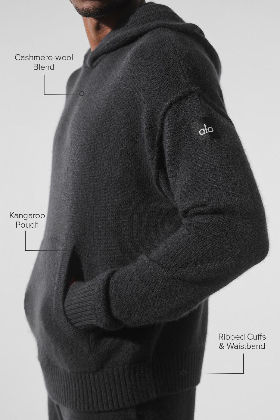 New Class Cashmere Hoodie - Black Product Image