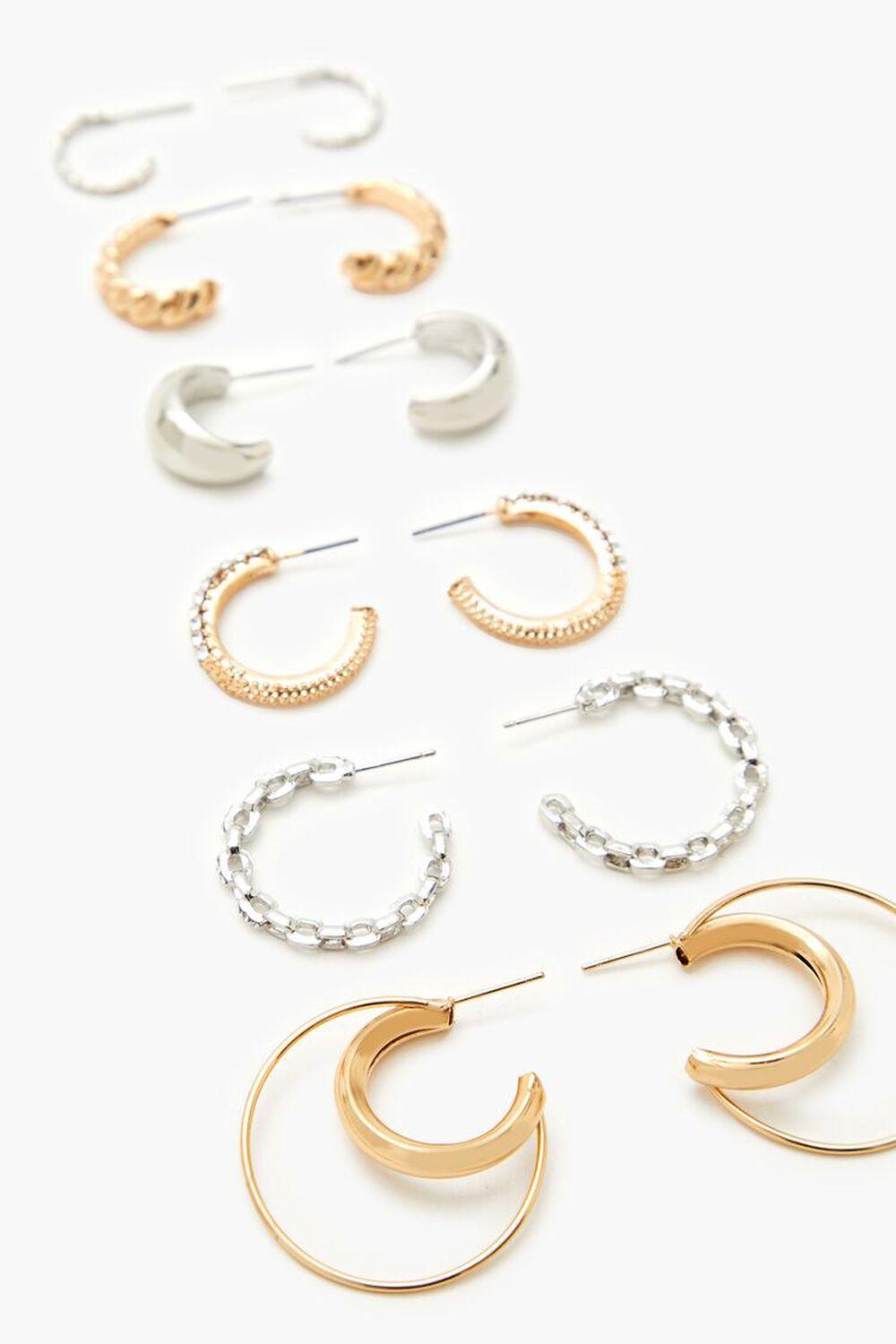 Assorted Hoop Earring Set | Forever 21 Product Image