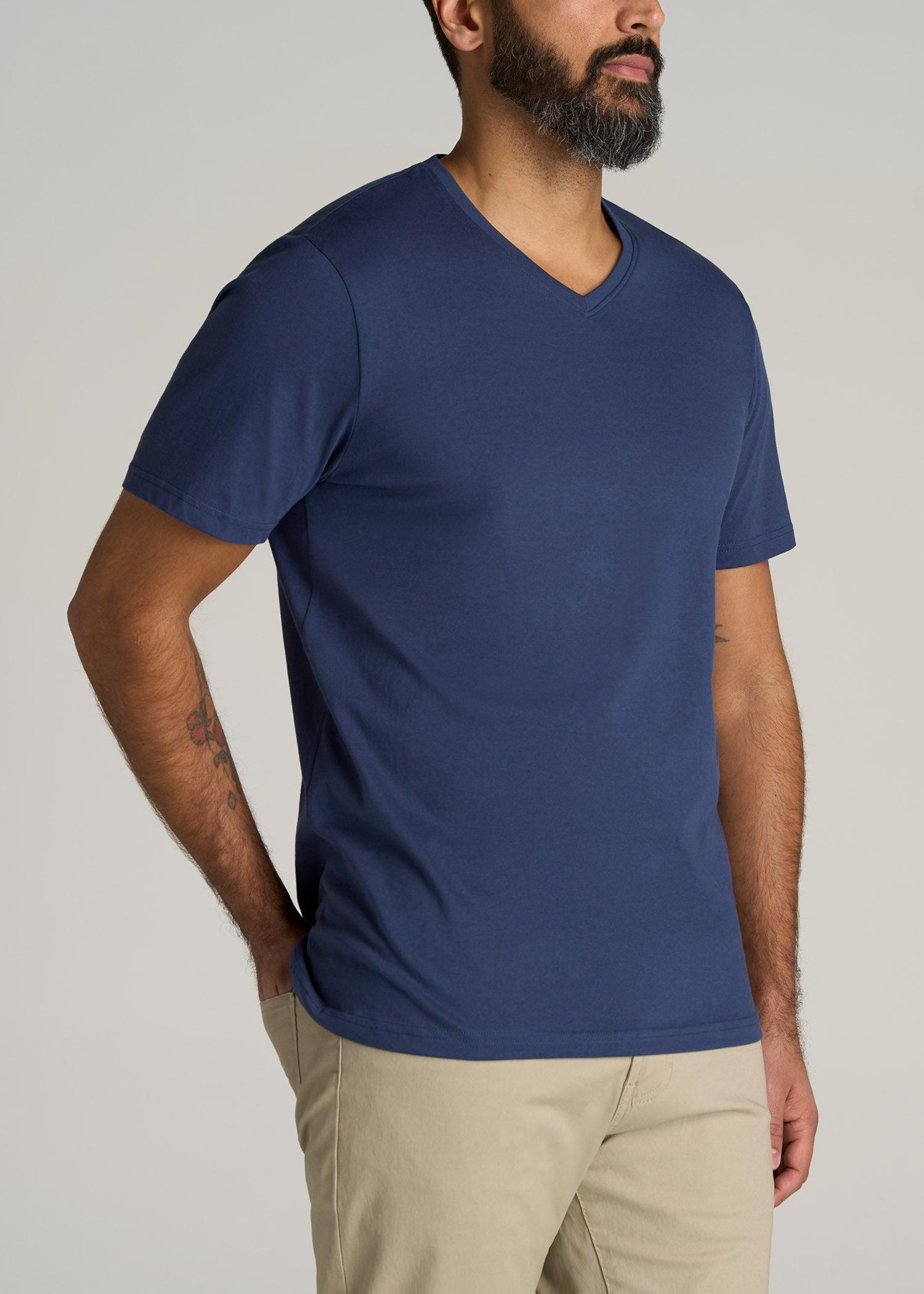 The Everyday REGULAR-FIT V-Neck Tall Men's T-Shirt in New Navy Male Product Image