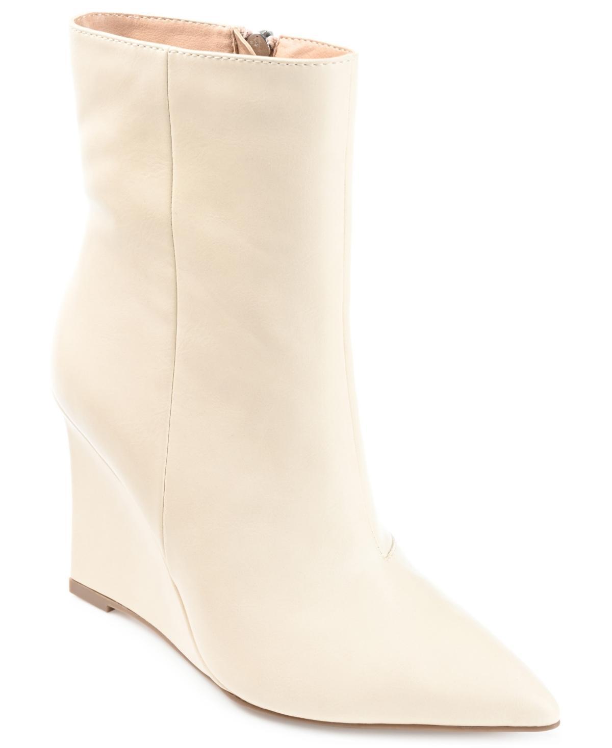 Journee Collection Womens Glorria Wedge Booties Product Image