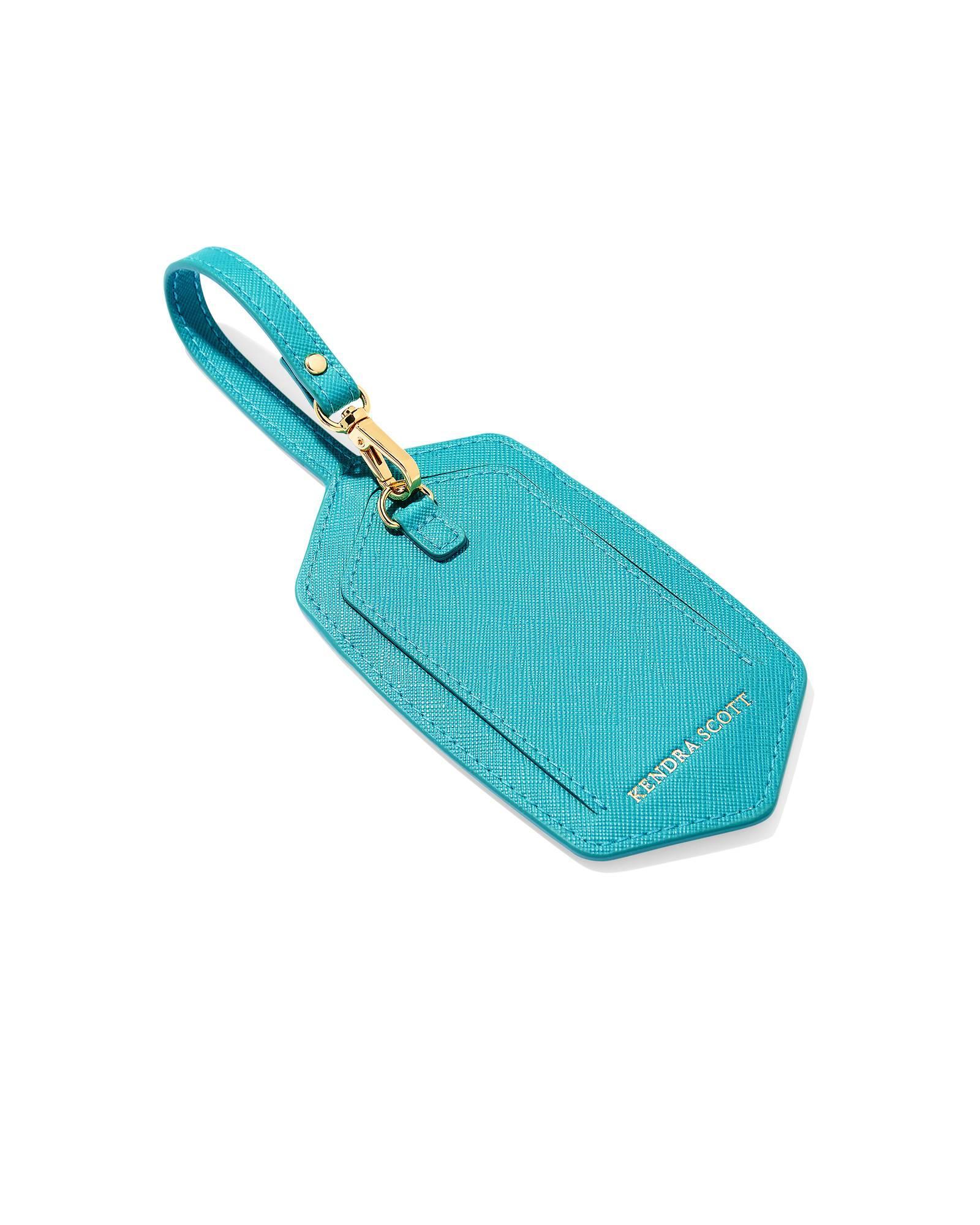 Luggage Tag in Dark Turquoise Product Image