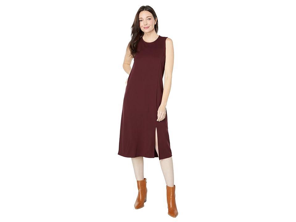 Mod-o-doc Ponte Knit Below-The-Knee Tank Dress Women's Clothing Product Image