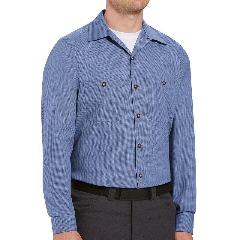 Mens Red Kap Work Shirt Blue Blue Product Image