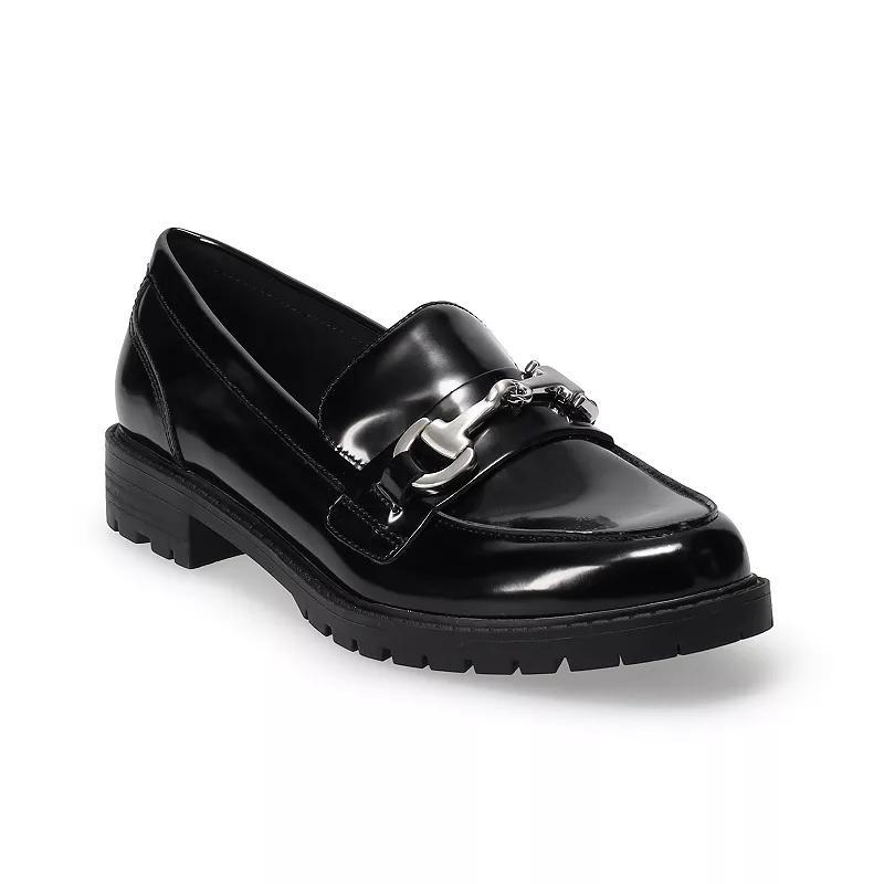 Nine West Newdale Womens Lug Sole Loafers Product Image