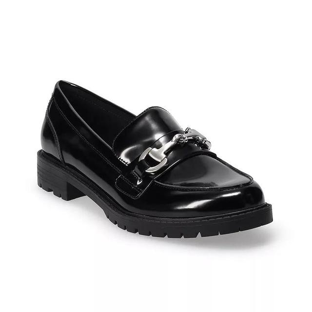 Nine West Newdale Womens Lug Sole Loafers Product Image