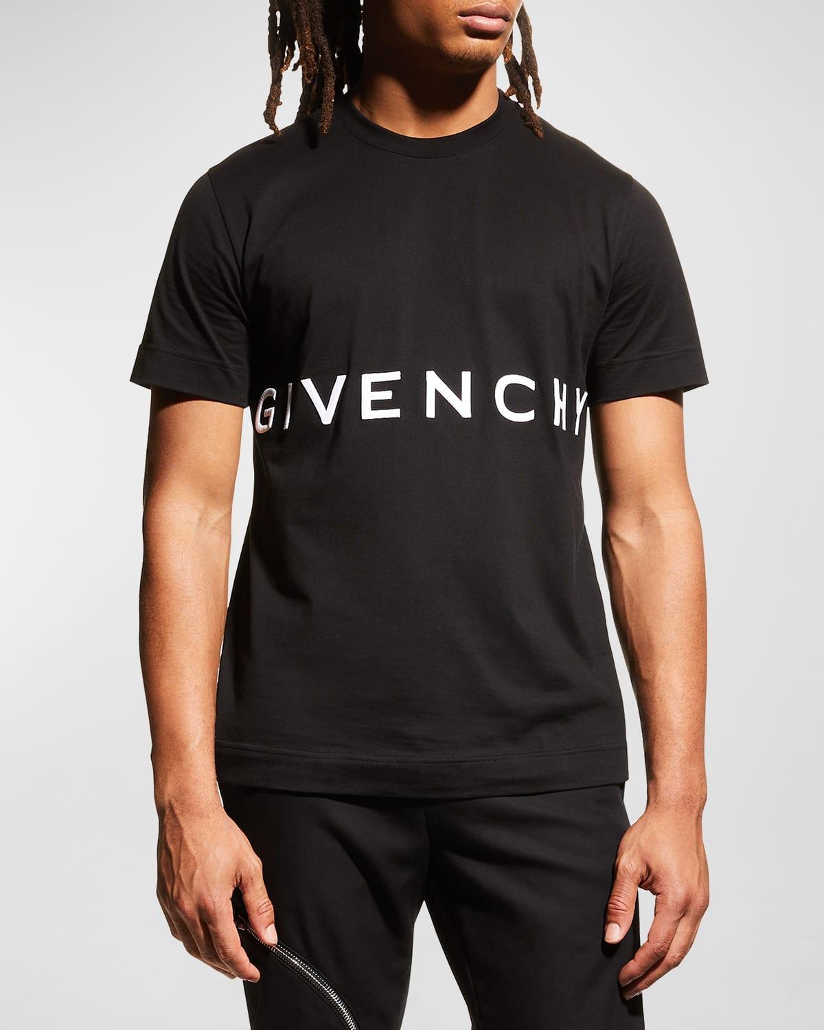 Givenchy Logo Embroidered Oversize T-Shirt Product Image