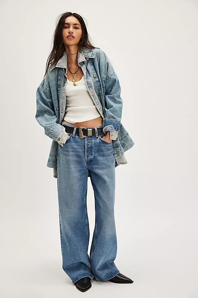 AGOLDE Low-Rise Baggy Jeans Product Image