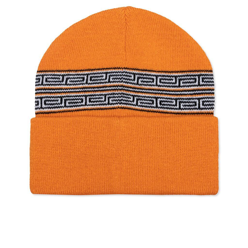 Greek Cuff Beanie - Orange Male Product Image