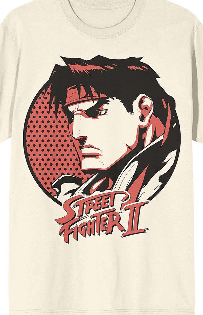 Men's Street Fighter 2 Ryu Logo T-Shirt Product Image